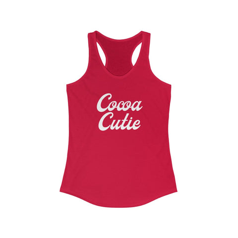 Cocoa Cutie Racerback Tank - Success Love Beauty LLC