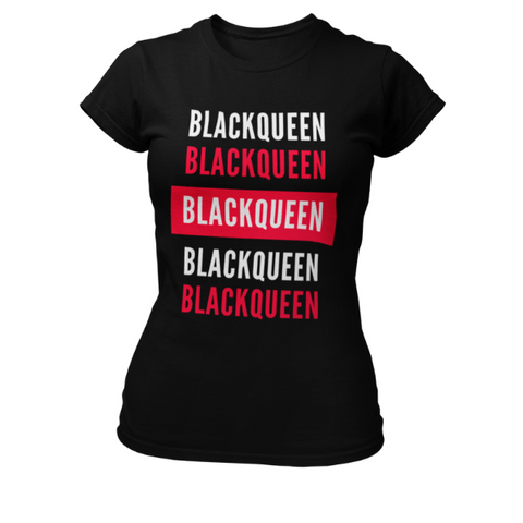 Black Queen T-Shirt (Black) - Success Love Beauty LLC