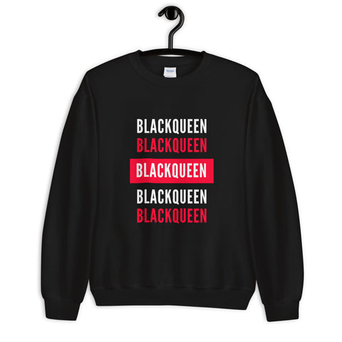 Black Queen Sweatshirt - Success Love Beauty LLC